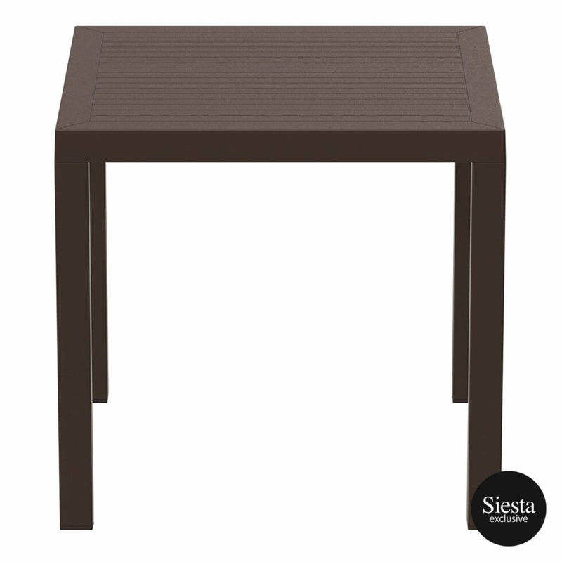 Ares 80 Table - Chocolate