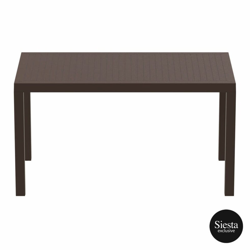 Ares 140 Table - Chocolate