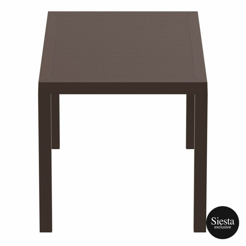 Ares 140 Table - Chocolate