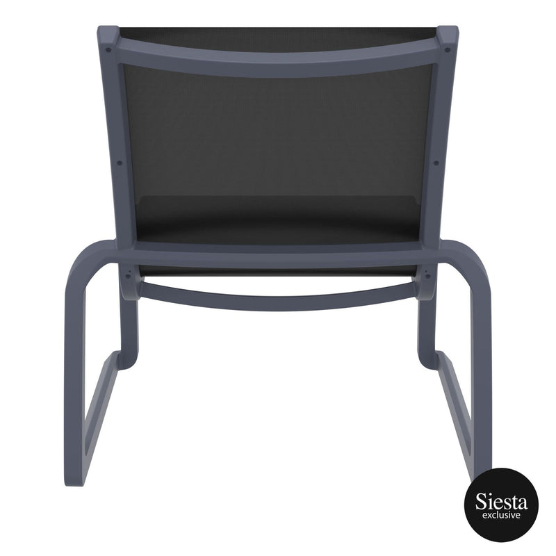 Pacific Lounge Chair - Anthracite/Black