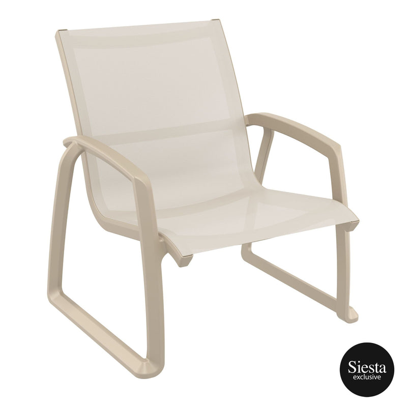 Pacific Lounge Armchair - Taupe