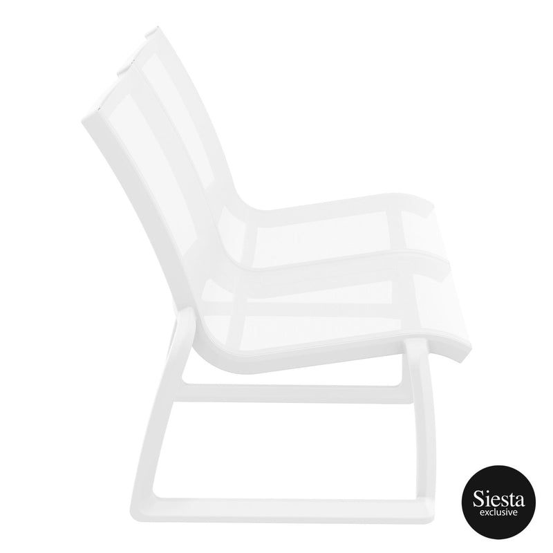 Pacific Lounge Sofa Chair - White