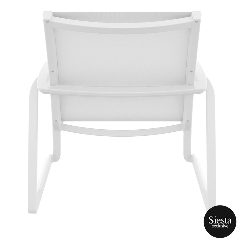 Pacific Lounge Armchair - White