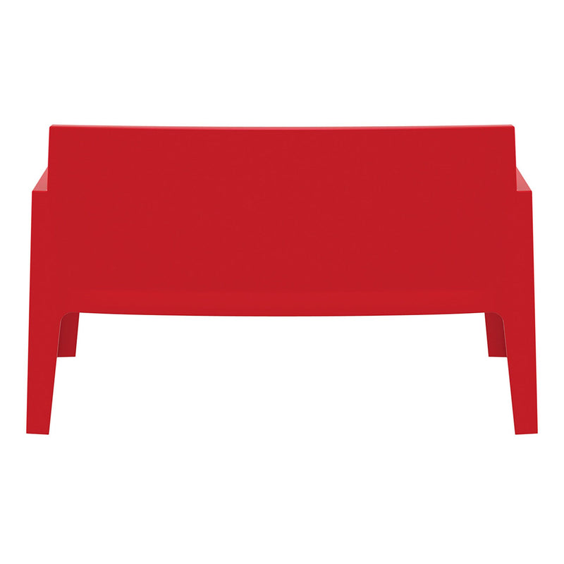 Box Sofa - Red