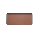 Melamine - Dual Colour Rect. Plate 29x13cm - Brown & Black