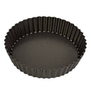 Bakemaster - Quiche/Flan Fltd. Round L/Base Non Stick 250*5.5mm