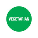 Label - Food Advisory - Vegetarian