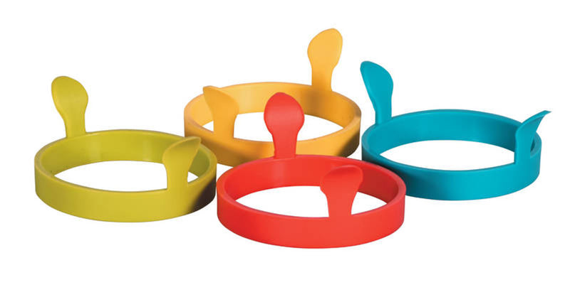 Silicone Egg Rings with handles