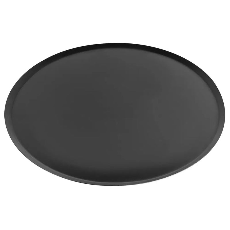 Pizza Tray - Black Steel - 12"/300mm