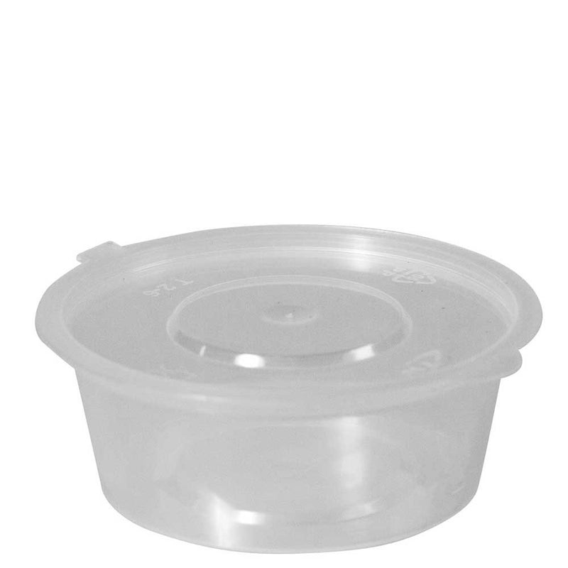 Sauce Container Hinged Lid 70ml s100