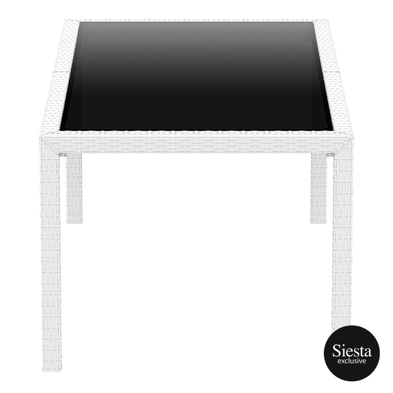 Tahiti Table 1800 x 940 - White