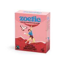 Zoetic Tea - String and Tag Teabags - English breakfast