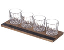 Whisky Flight Set 5Pc,Clear Nat.Tumbler