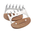 Meat Shredding Claws, Acacia Wood -S/S 10.5x1.5x12.5c,