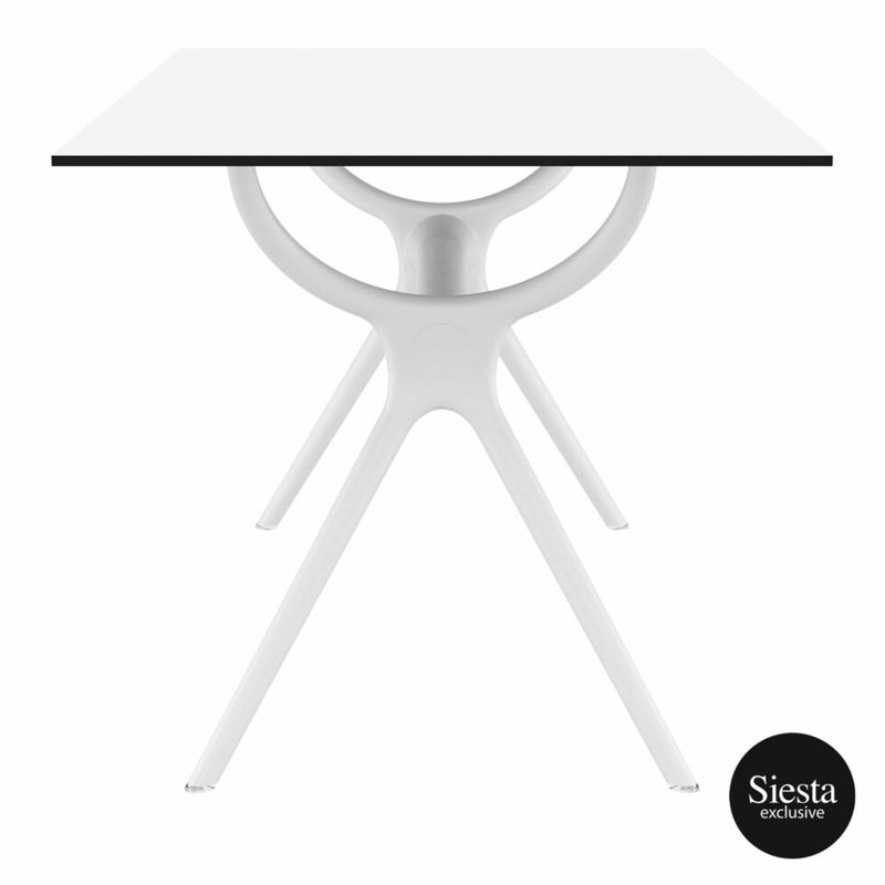 Air Table 140 - White (Top & Base)