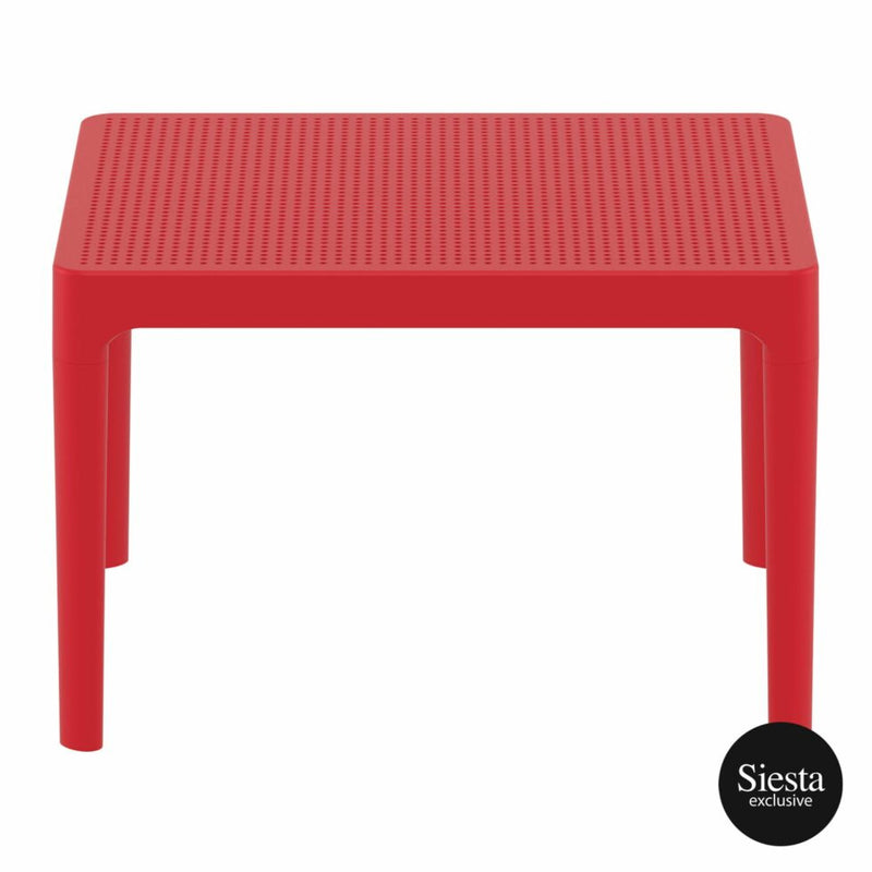 Sky Side Table - Red