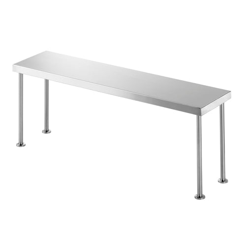 Simply Stainless 1500 x 300mm Bench Overshelf