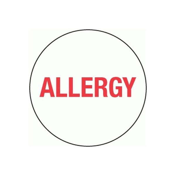 Label - Food Advisory - Allergy