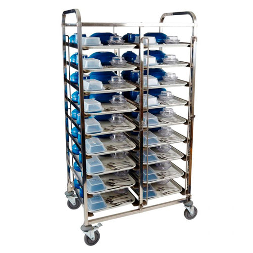 Healthcare Meal Delivery Trolley - 9 Tier