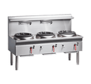 Cobra 3 Hole Waterless Wok Duckbill Burners