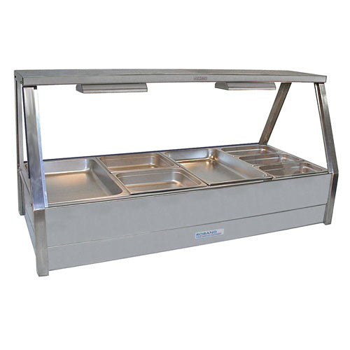 Roband Hot Food Bar with rear roller doors.