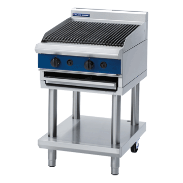 Blue Seal 600mm Gas Chargrill Bench Model - 66MJ/Hr