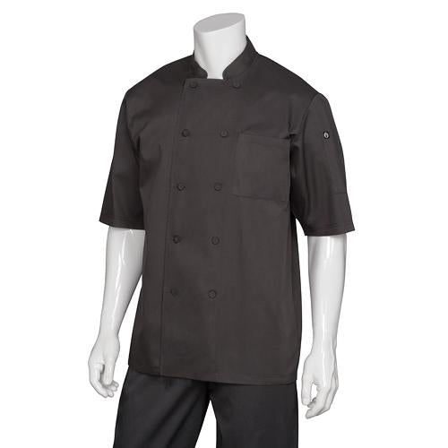 Chef Jacket - Black - Montreal Cool Vent  - 4XL