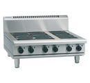 Waldorf 600mm Electric Cooktop Low Back Bench Model - 6 x Elements