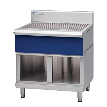 Blue Seal 900mm Gas Solid Fuel Chargrill - Cabinet Base