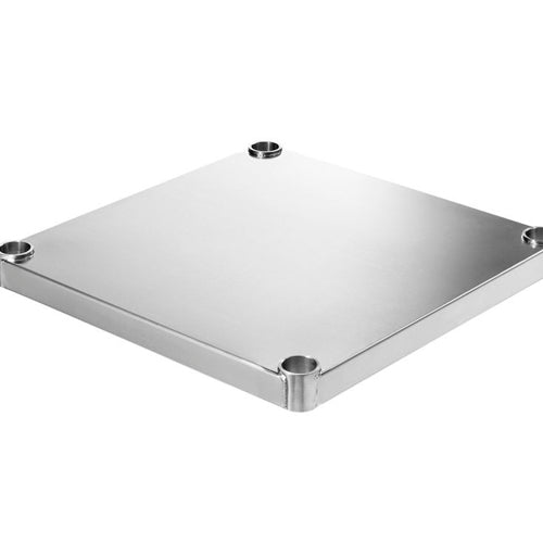 Simply Stainless Solid Under Shelf for Corner Bench to Suit 900mm long bench 600 Series