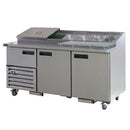 Anvil Pizza Bar 2400*840*1100. 630 Litre