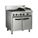 Cobra Gas Range, 4 Open Burners 300ml Griddle