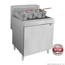 5 Burner Gas Fryer 533x769x1195mm NG - 150mj/h