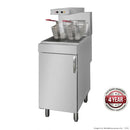 Two Basket Freestanding Fry Warming Station 400x750x1250mm 940W/10A