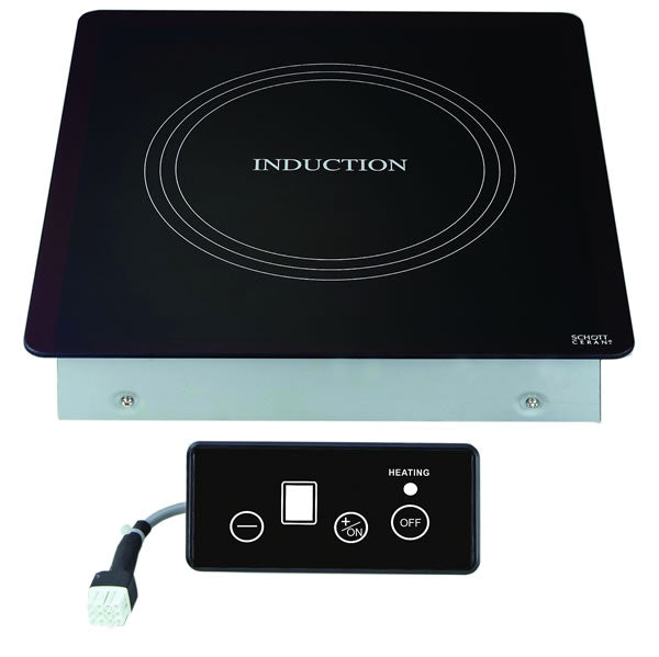 Yellow Induction 2500W Drop In Unit with Remote Control
