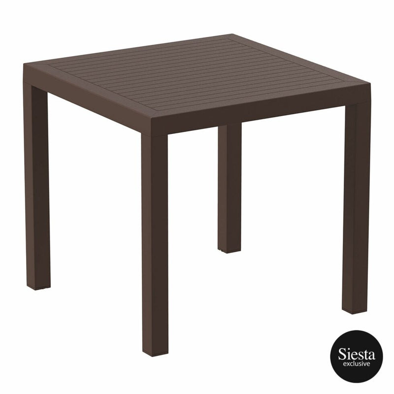 Ares 80 Table - Chocolate