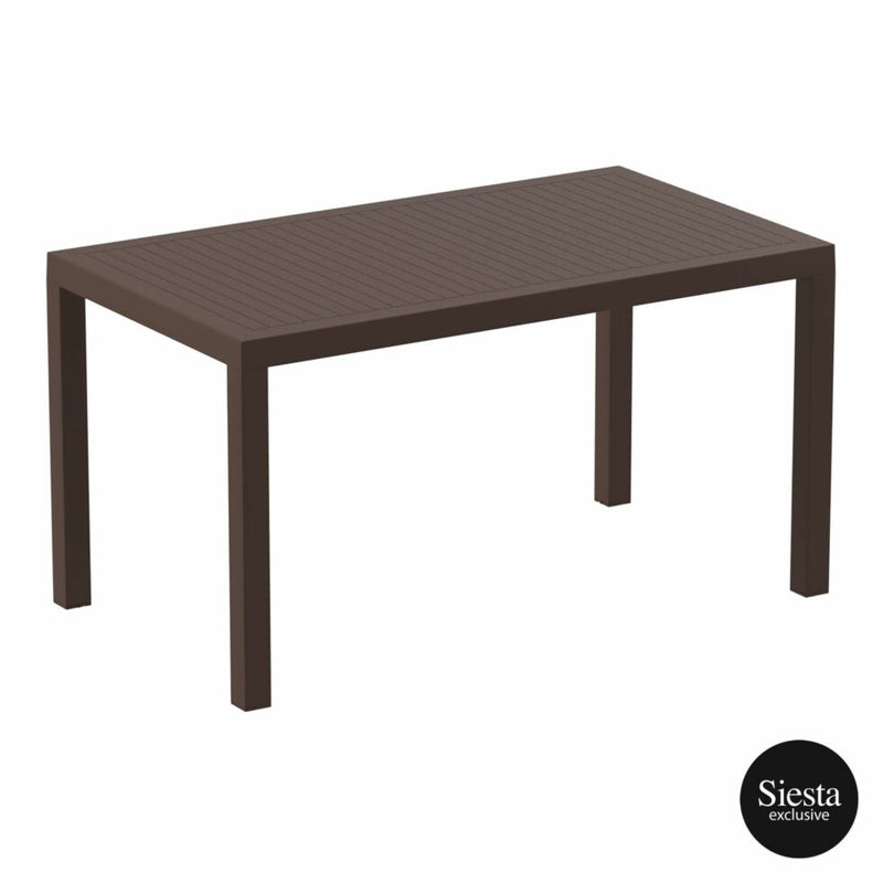 Ares 140 Table - Chocolate