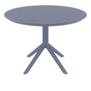 Sky Table 105 Dark Grey