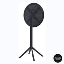 Sky Folding BAR Table 60 Round - Black