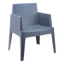 Box Arm Chair - Anthracite
