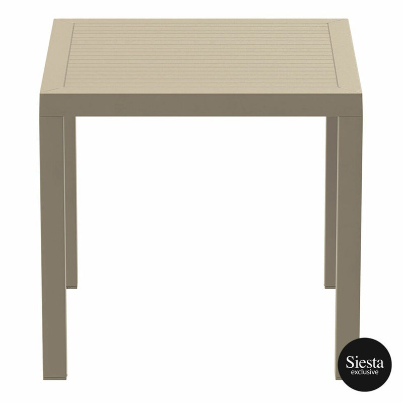 Ares 80 Table - Taupe