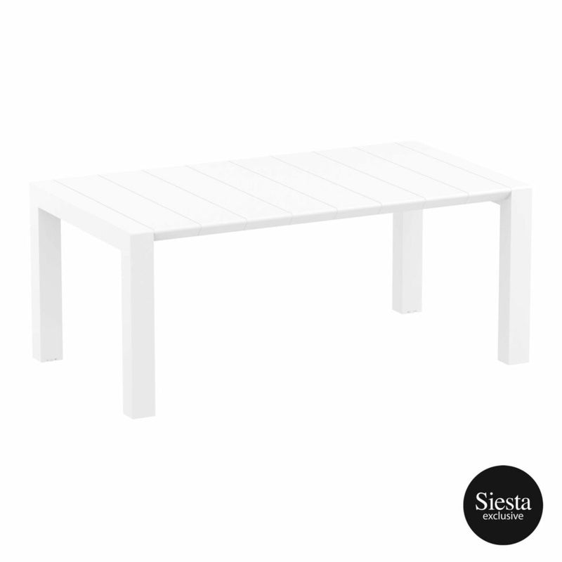 Vegas Table Medium 180/220 - White