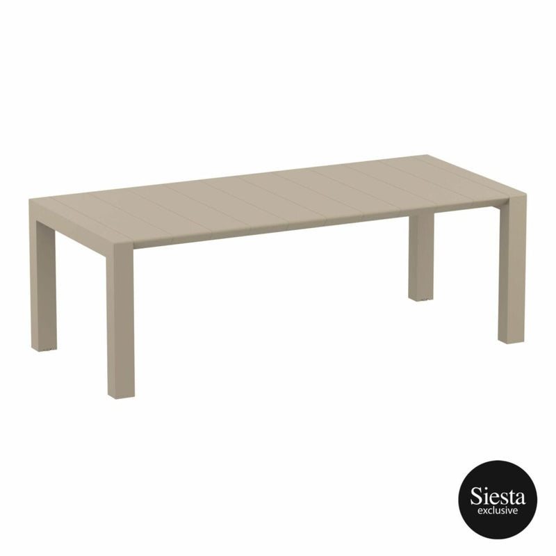 Vegas Table Medium 180/220 - Taupe