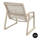 Pacific Lounge Armchair - Taupe