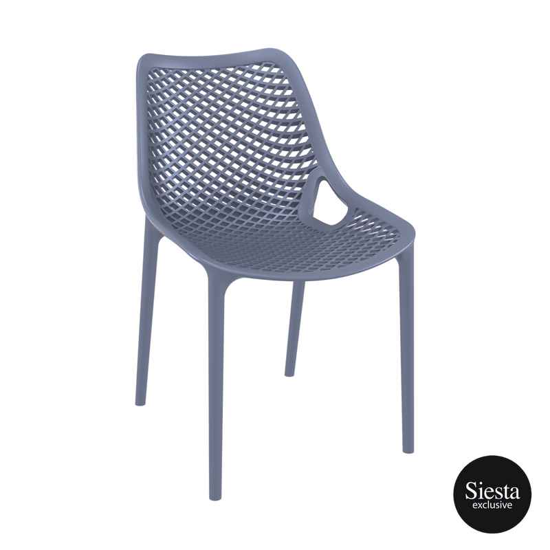 Vegas XL Table/Air Chair  8 Seat Package - Anthracite