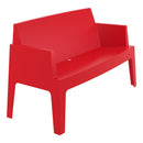 Box Sofa - Red