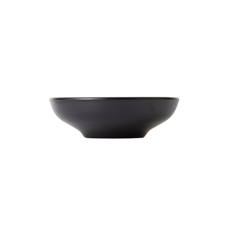 Melamine - Dual Colour Round Bowl 12.3cm - White & Black