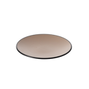 Melamine - Round Plate 20.5cm - Beige & Black