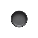Melamine - Dual Colour Round Sauce Dish 10cm - Grey & Black