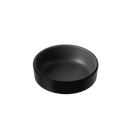 Melamine - Dual Colour Round Sauce Dish 10cm - Grey & Black